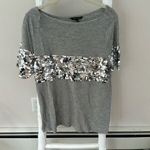 Banana Republic sequin shirt